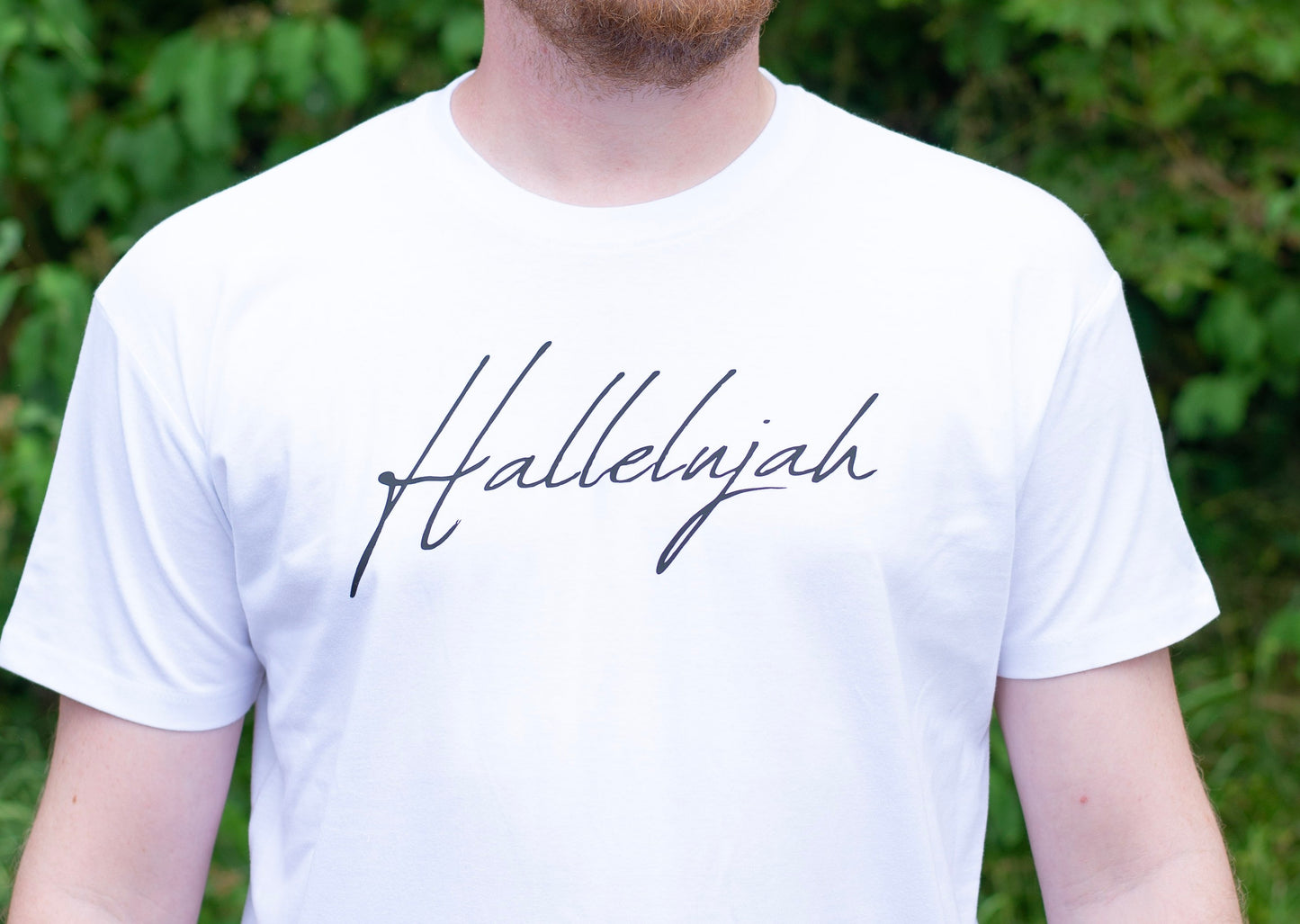 T-shirt Hallelujah Blanc